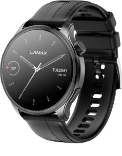 LAMAX Electronics Prism AMOLED Black pametna ura 1 kos