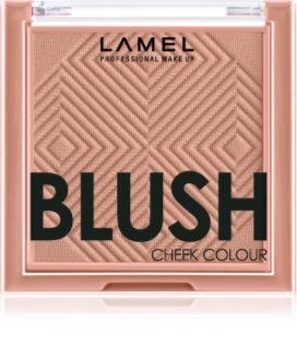 LAMEL OhMy Blush Cheek Colour kompakt arcpirosító matt hatással árnyalat 404 3,8 g
