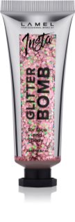 LAMEL Insta Glitter Bomb třpytky na obličej a tělo