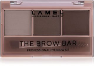 LAMEL BASIC The Brow Bar eyebrow palette with brush #402 4,5 g