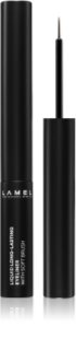 LAMEL Liquid Eyeliner Soft Brush dlhotrvajúce očné linky odtieň 401 Black 4 ml