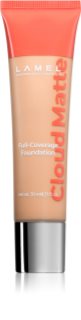 LAMEL Cloud Matte puder za potpuno prekrivanje s mat učinkom nijansa 06N Honey 30 ml