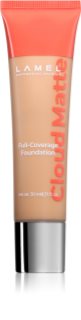 LAMEL Cloud Matte Tökéletes fedésű alapozó matt hatásért árnyalat 07W Hazelnut 30 ml