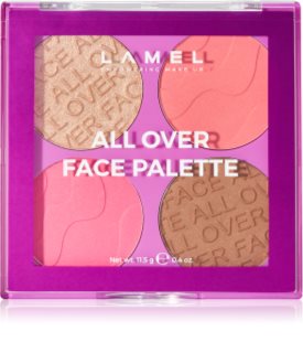 LAMEL All-Over Face Palette meikkipaletti koko kasvoille