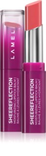 LAMEL SHEEReflection Moisturizing Lipstick-Balm Tinted Lip Balm with moisturising effect shade 04 Pink Inspired 3.6 g