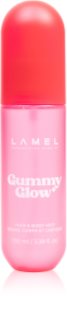 LAMEL Gummy Glow Hair & Body Mist mgiełka odświeżająca do ciała i włosów dla kobiet 100 ml