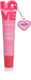 LAMEL Love Sweet Shine Fugtende olie til læber Skygge 02 Strawberry 12 ml