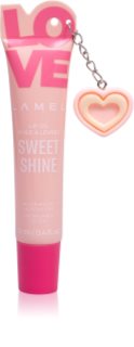 LAMEL Love Sweet Shine Fugtende olie til læber Skygge 04 Tea Rose 12 ml