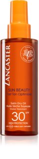Lancaster Sun Beauty Satin Dry Oil huile sèche solaire en spray SPF 30 150 ml