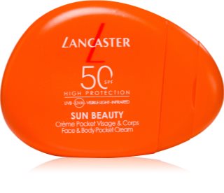 Lancaster Sun Beauty Face and Body Pocket Cream schützende Creme für Gesicht und Körper SPF 50 30 ml