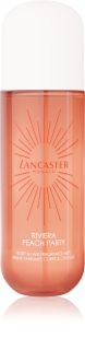 Lancaster Eau de Lancaster Hair & Body Mist parfémovaná mlha na obličej, tělo a vlasy vůně Peach Party 236 ml