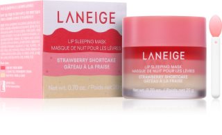 LANEIGE Lip Sleeping Mask regenerierende Nachtcreme für Lippen Farbton Strawberry Shortcake 20 g