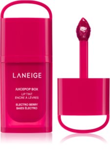 LANEIGE JuicePop Box Lip Tint стійкий блиск для губ зі зволожуючим ефектом відтінок Electro Berry 4.5 гр