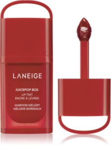 LANEIGE JuicePop Box Lip Tint długotrwały błyszczyk do ust o działaniu nawilżającym odcień Maroon Melody 4.5 g