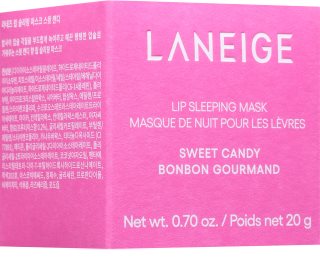LANEIGE Lip Sleeping Mask éjszakai regeneráló maszk az ajkakra árnyalat Sweet Candy 20 g