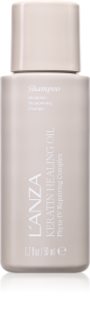 L'anza Keratin Healing Oil Lustrous Shampoo Revitaliserende Shampoo voor Beschadigd Haar 50 ml