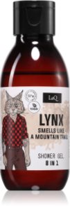 LaQ Lynx From Mountain Juicy Shower Gel 8-in-1 100 ml