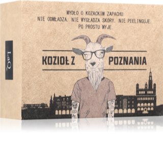LaQ Goat From Poznaň luxusné tuhé mydlo 85 g