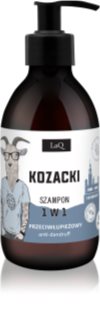 LaQ Goat From Poznaň shampoing naturel anti-pelliculaire à l'extrait de cônes de houblon 300 ml