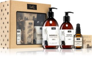 LaQ Lynx From Mountain Gift Set for youthful look for men 4 pc