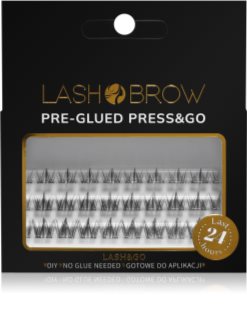 Lash Brow Press&Go Self-Adhesive Eyelashes selbstklebende Wimpern (Büschel)