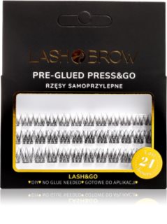 Lash Brow Press&Go Self-Adhesive Eyelashes self-adhesive cluster lashes