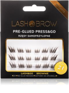 Lash Brow Press&Go Self-Adhesive Eyelashes self-adhesive cluster lashes