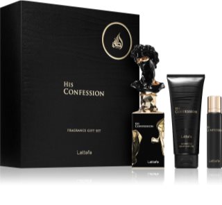 Lattafa His Confession lahjasetti miehille 1 kpl