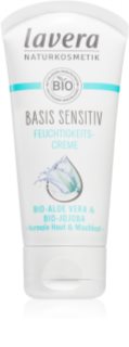 Lavera Basis Sensitiv hidratáló arckrém normál és kombinált bőrre 50 ml