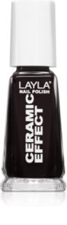 Layla Cosmetics Ceramic Effect Nail Polish shade 10 ml