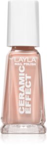 Layla Cosmetics Ceramic Effect лак за нокти цвят N.17 Ballet Shoes 10 мл.