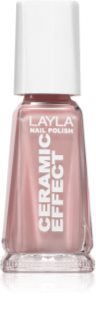 Layla Cosmetics Ceramic Effect лак за нокти цвят N.48 Skin 10 мл.