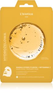 L’biotica PGA Hydro Fusion + Vitamin C intensive Hydrogel-Maske zur Verjüngung der Gesichtshaut 1 St.