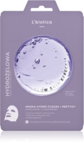 L’biotica PGA Hydro Fusion + Peptides εντατική μάσκα υδρογέλης για ενοποίηση τόνου της απόχρωσης δέρματος 1 τμχ