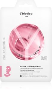 L’biotica Lifting Y Zone liftingová a zpevňující maska na obličej a dekolt 1 ks