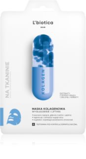 L’biotica Masks Collagen Platinium тканинна маска з колагеном 23 мл