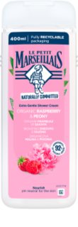 Le Petit Marseillais Raspberry BIO & Peony Crèmige Douchegel