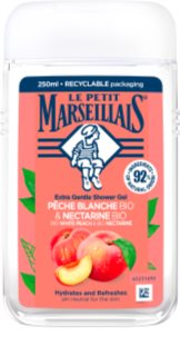 Le Petit Marseillais Pêche Blanche Bio & Nectarine Bio gel douche doux
