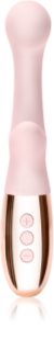 le Wand Xo vibrador con estimulador de clítoris rose gold 18,8 cm