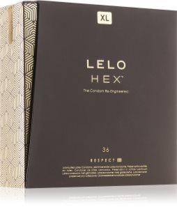 Lelo Hex Respect XL óvszerek 36 db