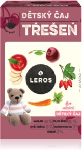 Leros Detský čaj Čerešne ovocný čaj pre deti 20x2 g