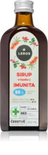 Leros Vitamín C Imunita sirup pro podporu imunitního systému 250 ml