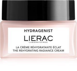 Lierac Hydragenist creme hidratante e iluminador para pele normal a seca 50 ml