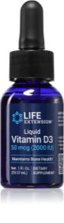 Life Extension Liquid Vitamin D3 krople z witaminą D 29 ml