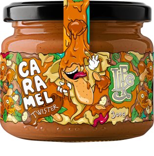 LifeLike Twister Caramel ořechová pomazánka