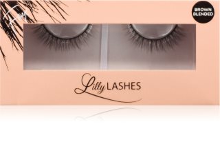 Lilly Lashes Everyday Faux Mink Brown Blended ciglia finte