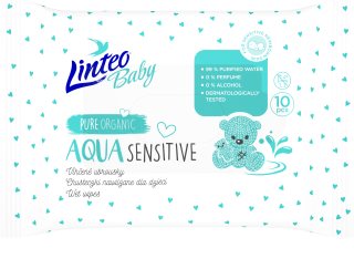 Linteo Baby Aqua Sensitive salviette umidificate per bambini