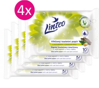Linteo Wet Toilet Paper drėgnas tualetinis popierius 10x4 vnt.