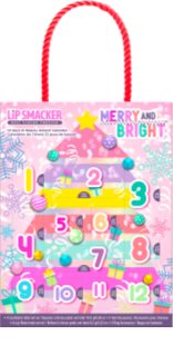 Lip Smacker Merry and Bright 12 Days of Beauty Advendikalender lastele