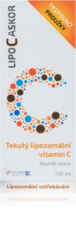 Lipo C Askor Tekutý lipozomální vitamin C roztok pro podporu imunity, snížení míry únavy a vyčerpání 136 ml